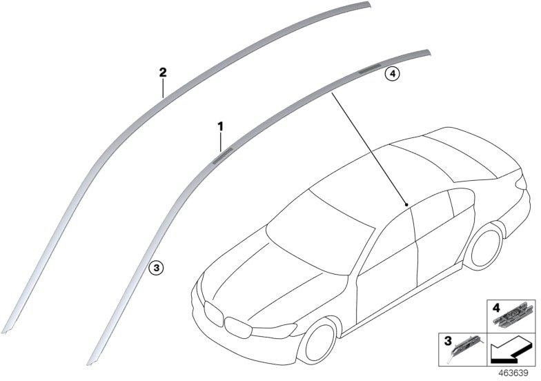 BMW純正クリップ（51137357283）| 51137357283