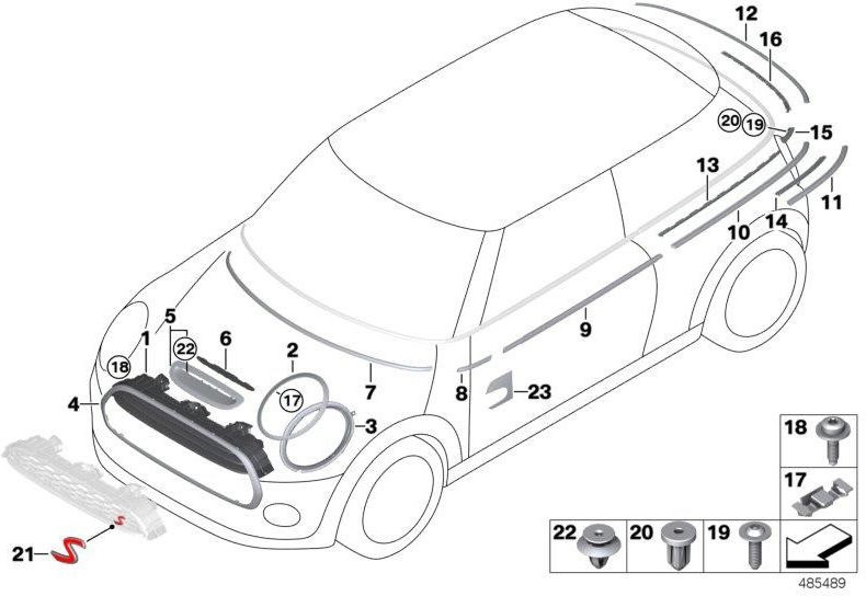 BMW本物のギター（51137376051）| 51137376051