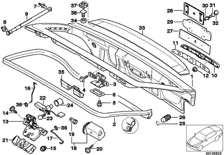 BMW純正ブラインドリベットナットM5 1シリーズ6シリーズZ3 Z4（51138400227）| 51138400227