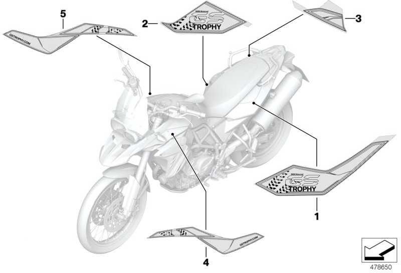 BMW本物のデコールリアサイドパーツ左（51148565929）| 51148565929