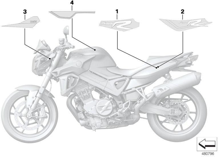 BMW本物の装飾はブレンドリンクを欠いています（51148565945）| 51148565945
