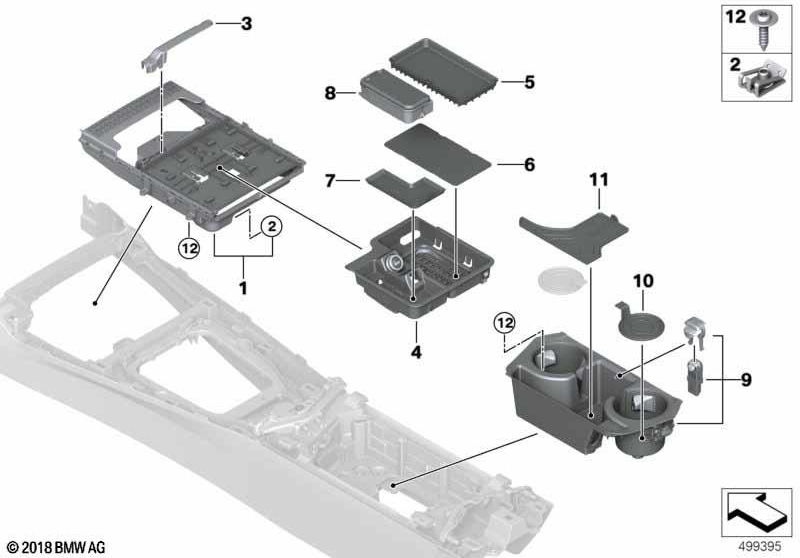 BMW本物のAscher（51166809126）| 51166809126