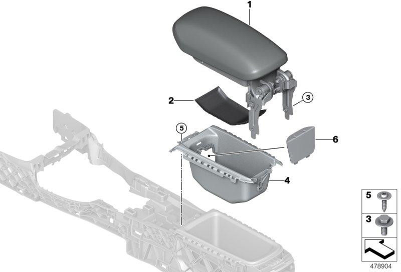 BMW本物の国外力センター（51166820661）| 51166820661