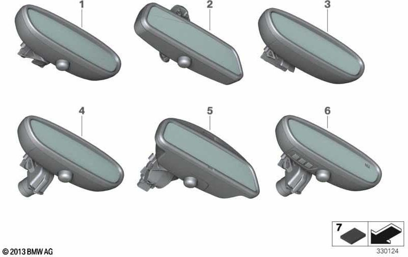 BMW純正インテリアEC / LED / FLA（51166992176）| 51166992176