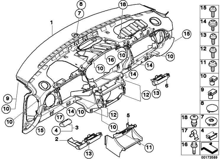 MINIのBMW純正強制送還（51167121738）| 51167121738