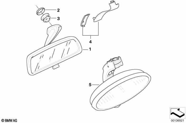 BMW純正インテリアEC（51167891423）| 51167891423
