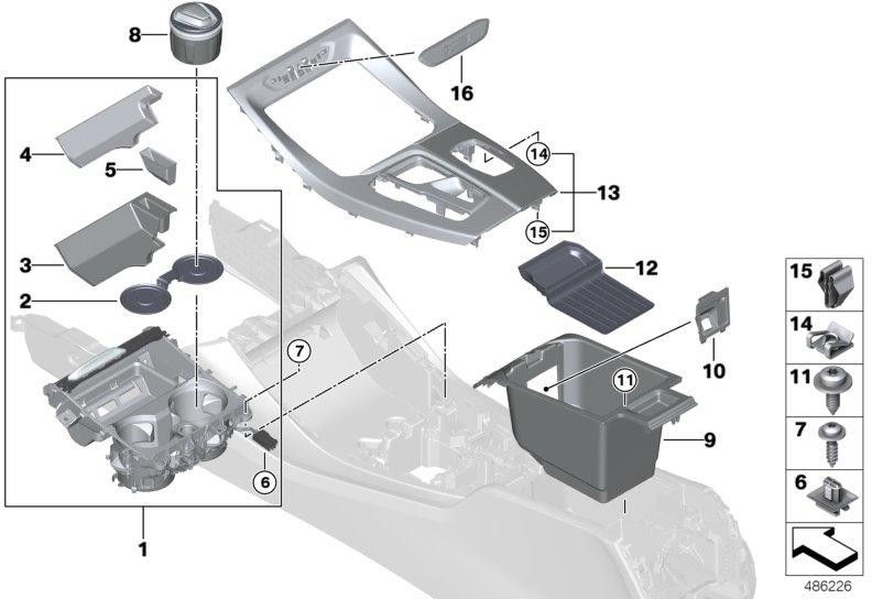 BMW本物のブレンドレタリングX3Mコンペティション（51168077651）| 51168077651