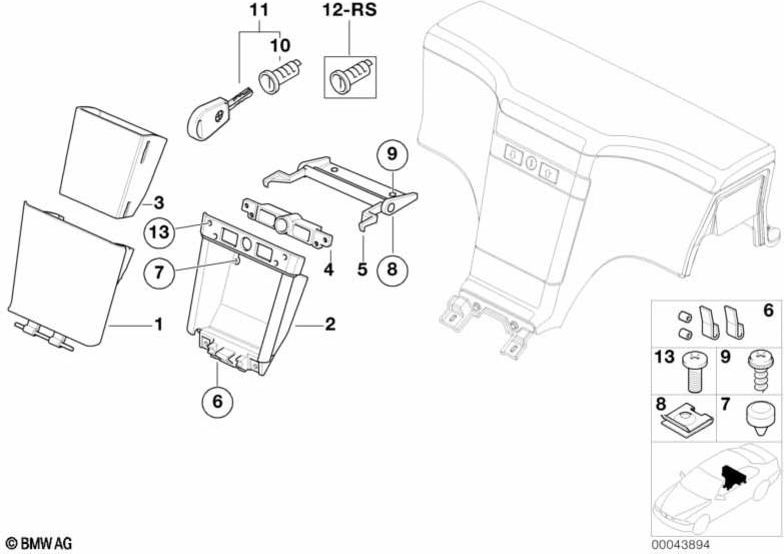 BMW純正攻撃バッファー（51168213960）| 51168213960
