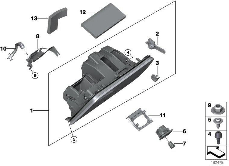 BMW本物のホルタービレッジ（51169379255）| 51169379255