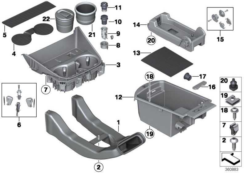 BMW純正挿入x3 x4（51169386908）| 51169386908