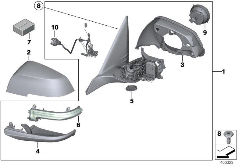 BMW Genoine Sharine Shadow Line（51169449377）| 51169449377