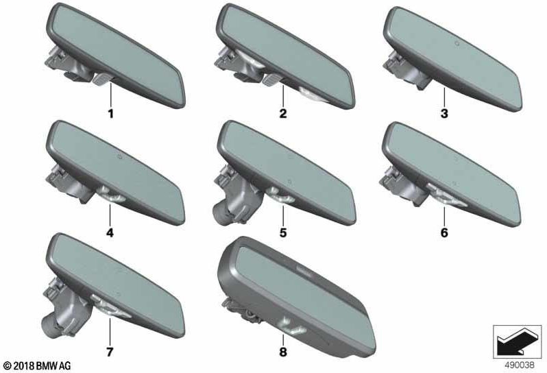 BMW純正インテリアEC / LED / GTO / FLA（51169476753）| 51169476753
