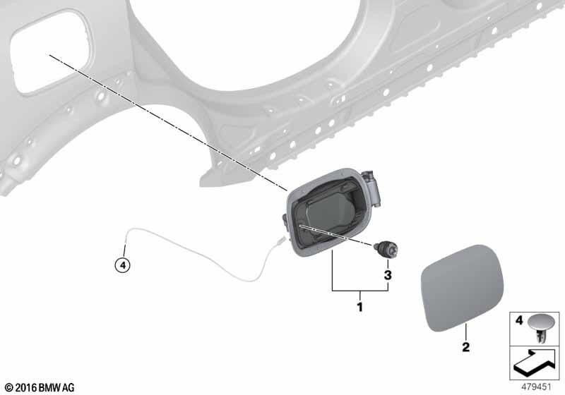 BMW純正カバーポット（51177382715）| 51177382715