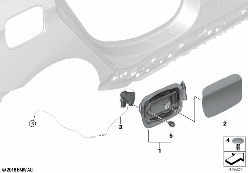 BMW純正ロック（51177412597）| 51177412597