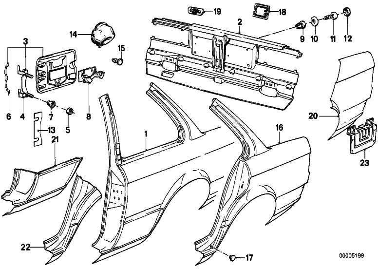 BMW本物のリンセンベルスクリューST4.8x20 3シリーズ7シリーズZ3（51181835719）| 51181835719