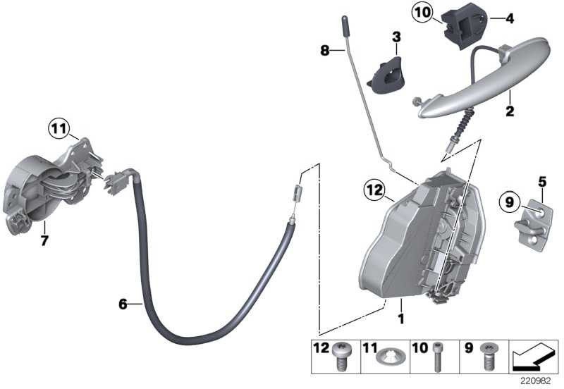 BMW純正固定要素Mini（51219800627）| 51219800627