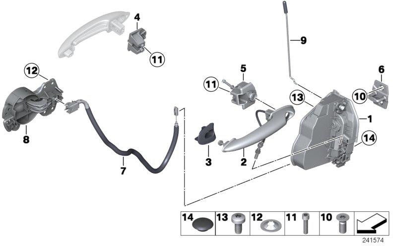 Key（51219807769）によるBMW純正閉鎖| 51219807769