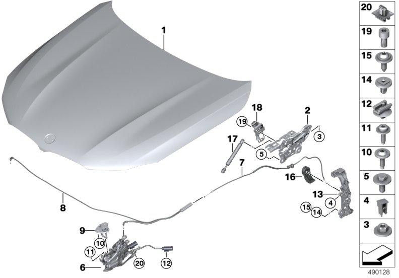 BMW純正城が左（51237347404）| 51237347404