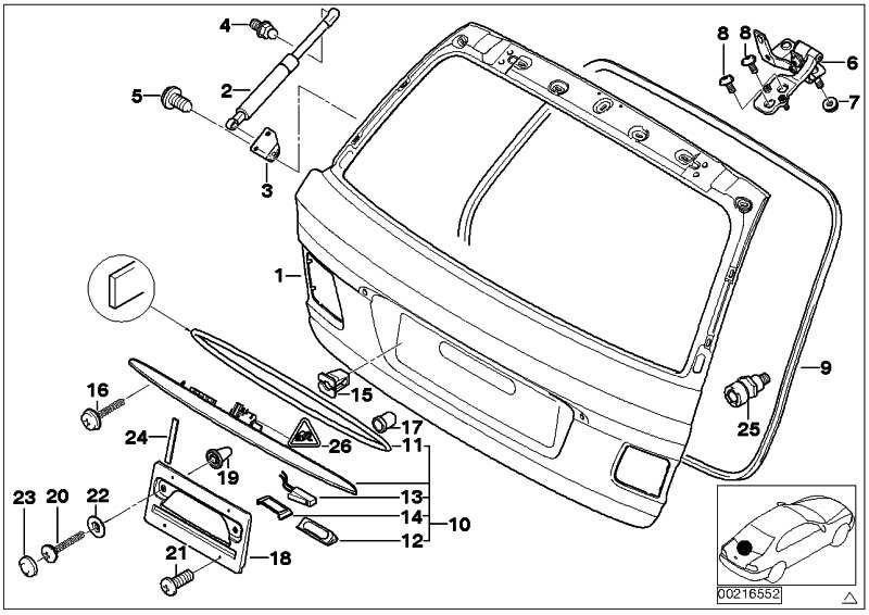BMW純正ガソリンプリントスプリング450N 3シリーズ（51248232873）| 51248232873