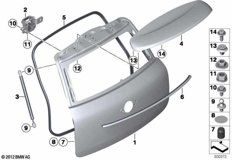 BMW純正Kugelbolzen M8x13（51249806628）| 51249806628