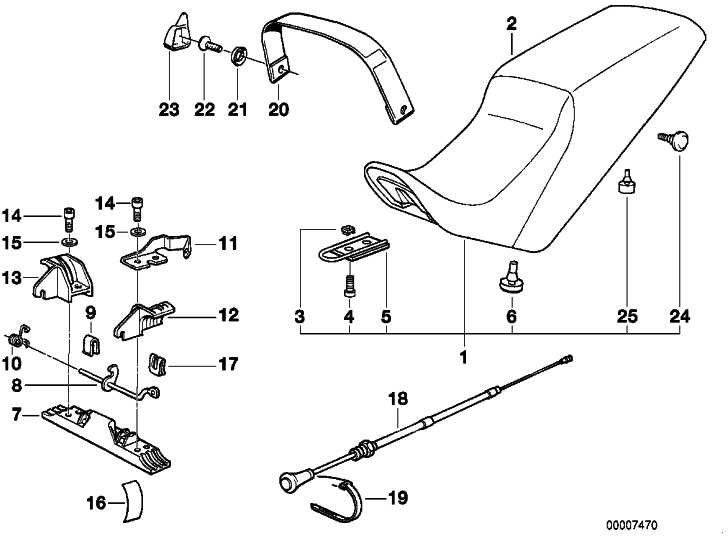 BMW本物のケーブルトレイン（51252308473）| 51252308473