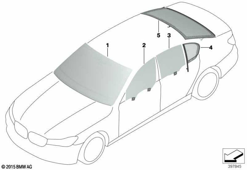 BMW本物のヘックディスクグリーンVSG（51317357253）| 51317357253