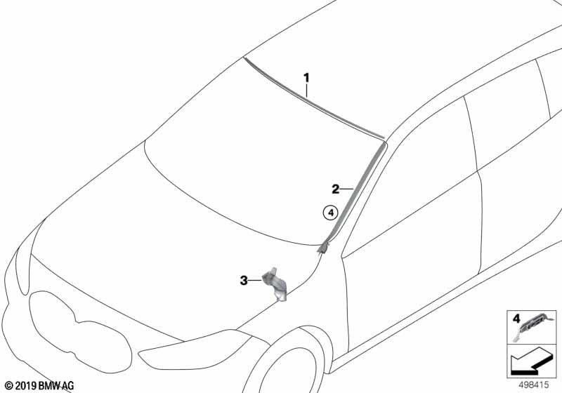 左のBMW純正ウォータージャケット（51317453949）| 51317453949