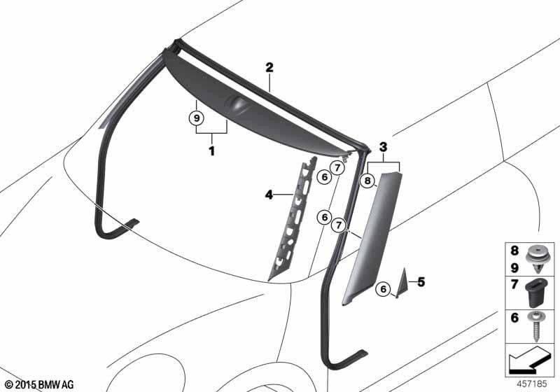 上記のBMW純正開口部（51337356293）| 51337356293