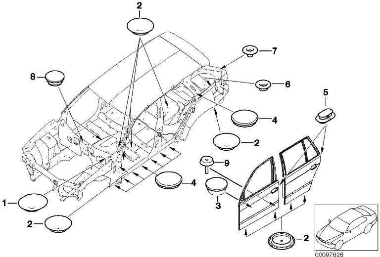 BMW純正パフ5シリーズX5（51338201206）| 51338201206