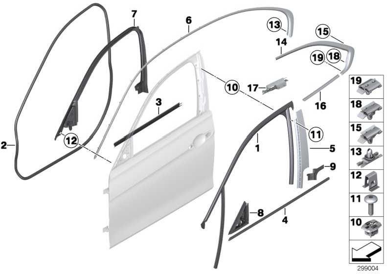 BMW左のAlu Matt 3er（51357298919）の本物のLeistサイドフレーム）| 51357298919