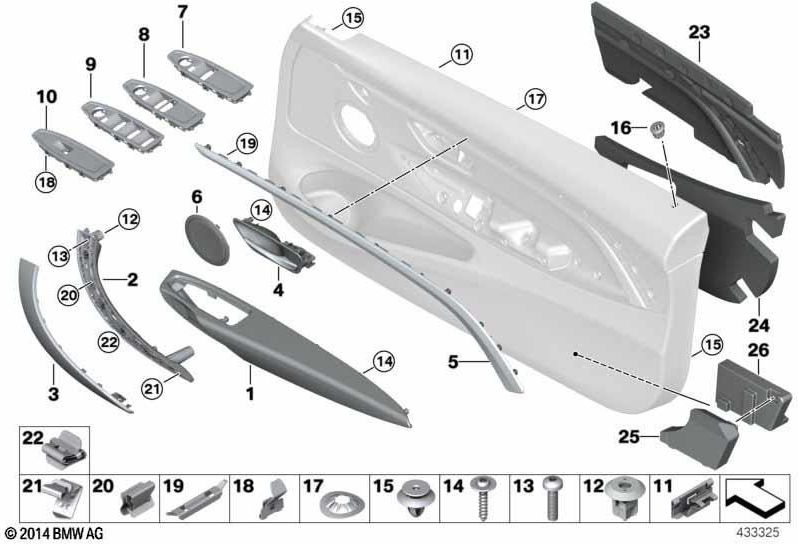 BMW純正ブレンドスイッチウィンドウリフタードライバーサイドブラック（51417444001）| 5141744001