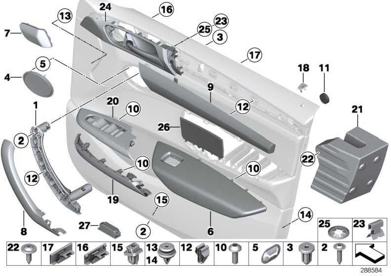 BMW左黒x3 x4（51417464291）の前の本物のスピーカーの開口部| 51417464291