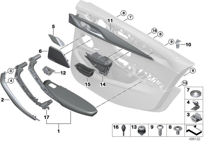 BMW純正ブレンドスピーカーHochton Left Titan（51427418437）| 51427418437