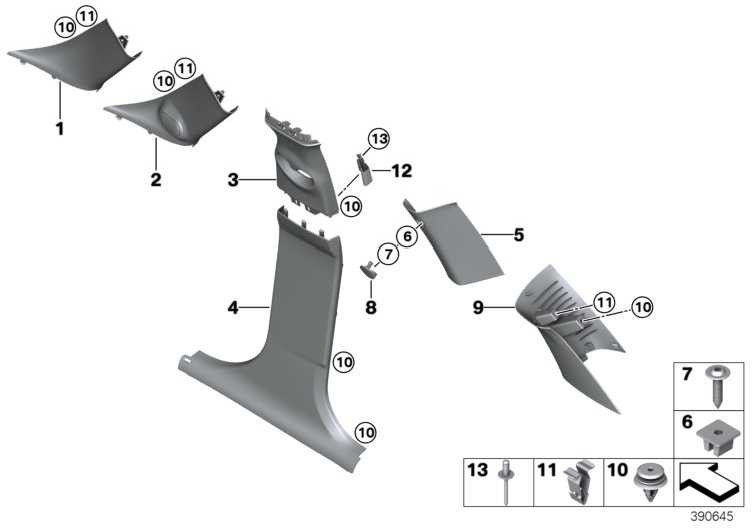 BMW本物のブレンドd-Column Satellite Grey Mini（51437371542）| 51437371542
