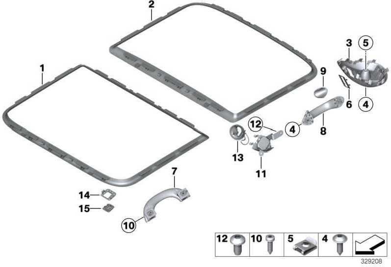 BMW純正ブレンドMikbon Black Mini（51443457028）| 51443457028