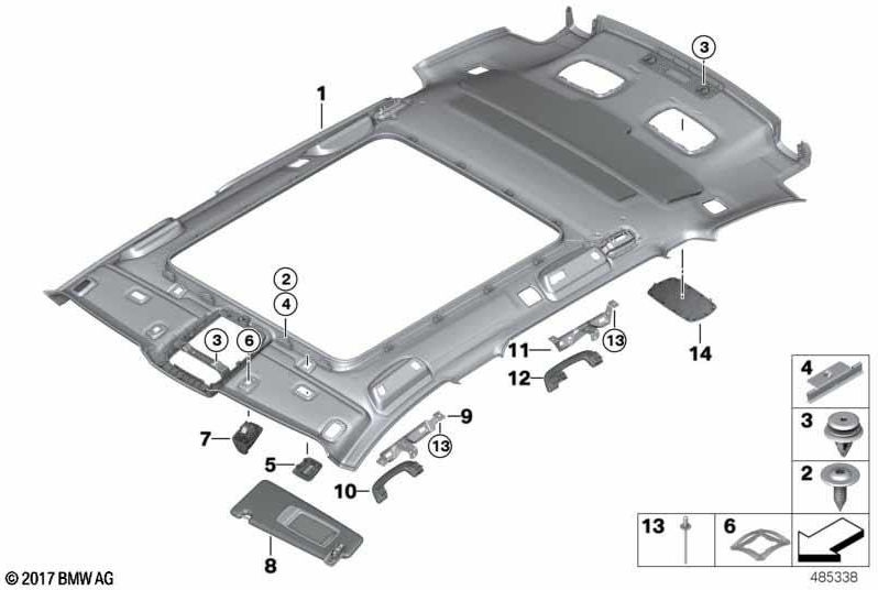 BMW純正スピーカードレスドライブブラック（51448073612）| 51448073612
