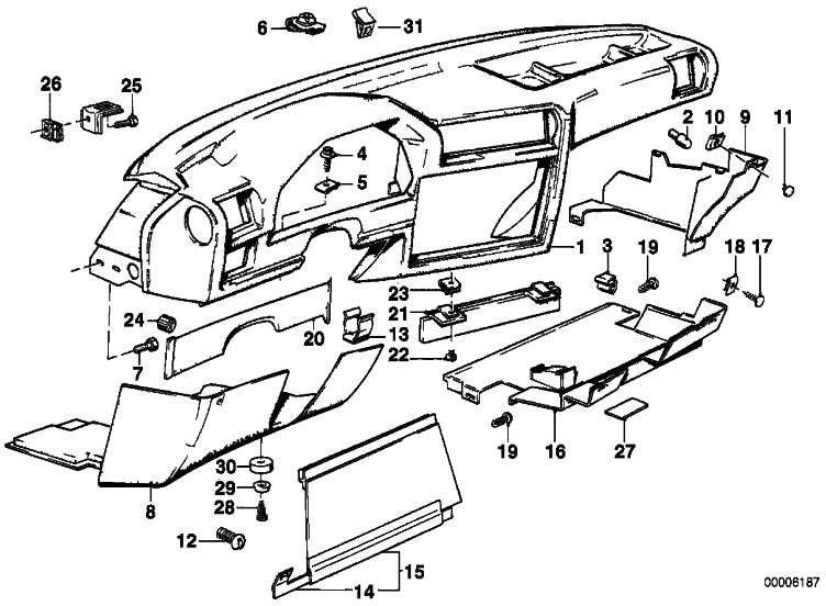BMW純正閉鎖3シリーズ（51451916579）| 51451916579