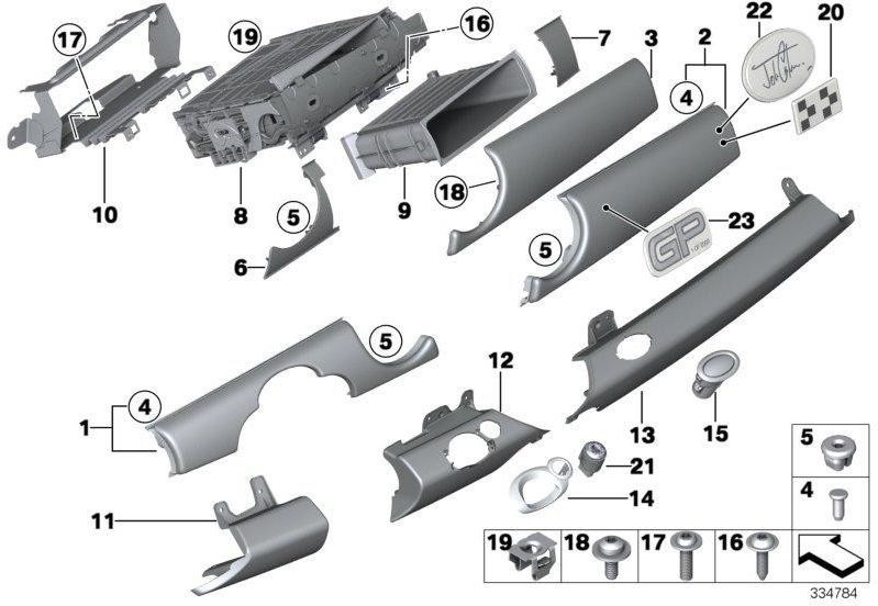 BMW左ルースターレッド（51452752860）の本物の膝シュッツフライバーサイド| 51452752860