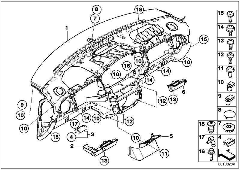 BMW純正ブレンドソーラーセンサーパンサーブラックミニ（51457036178）| 51457036178