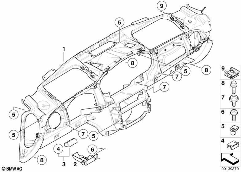 BMW純正ホルターOBDフットルームドライバー（51457128518）| 51457128518