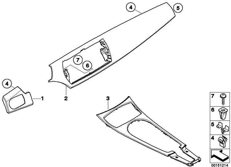 BMW本物のブレンドIタフェルアルミニウム左シルバーグリッドZ4（51457905693）| 51457905693