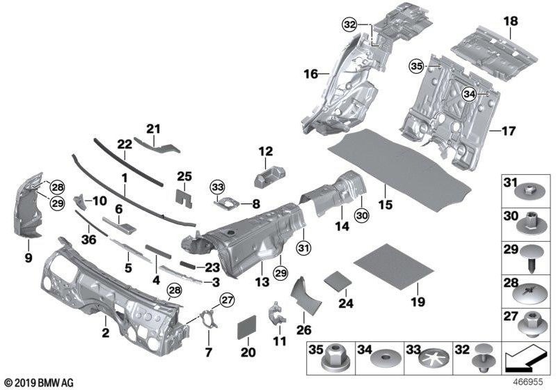 BMW純正アコースティックフォームロング（51459357944）| 51459357944