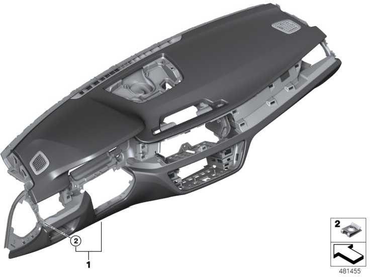BMW本物のインストゥルメンテルシュワルツ（51459388830）| 5145938830