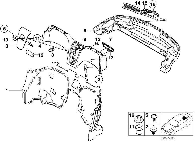 BMW本物のブレンドクリーニングローリング保護Topa Blue Met（51467002493）| 51467002493