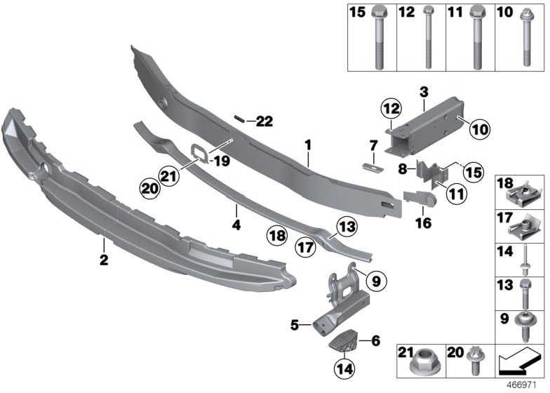 BMW純正エッジ保護30mm R28 1シリーズ（51467019965）| 51467019965