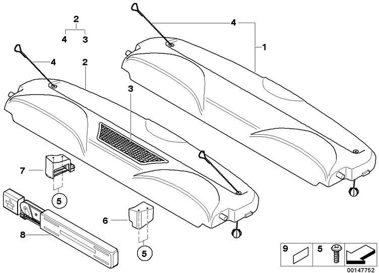 BMW純正デスレイジブックパンサーブラック（51467111559）| 51467111559