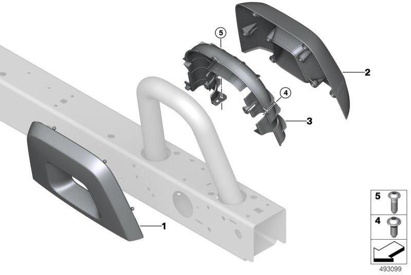 BMW純正ブレンドRollebückenFront Left（51467459683）| 51467459683
