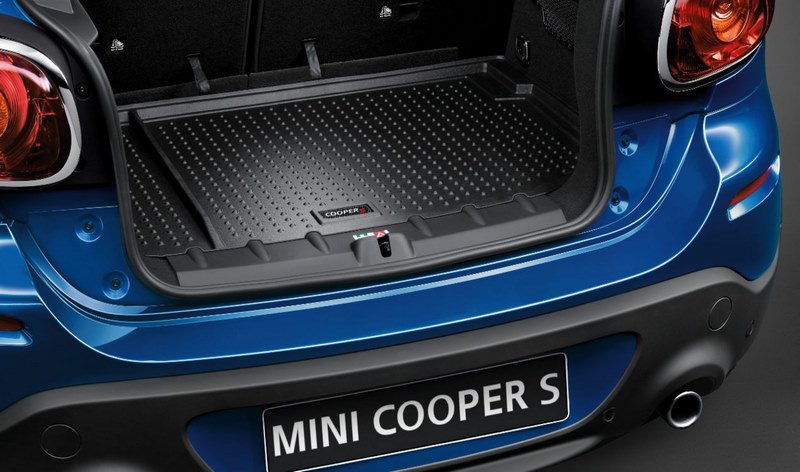 BMW本物のミニ荷物コンパートメントシェイプマット付きクーパーSレタリングR60 | 51472182515