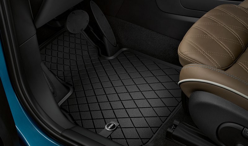 BMW純正ミニセットフットマットオールウェザーフロントF55 F56 BEV F57 | 51472354155