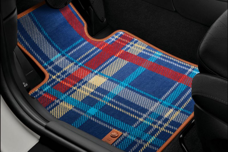 BMW Genoine Mini Set Footstood Textile Front F55 F56 F56 BEV F57 | 51472354172